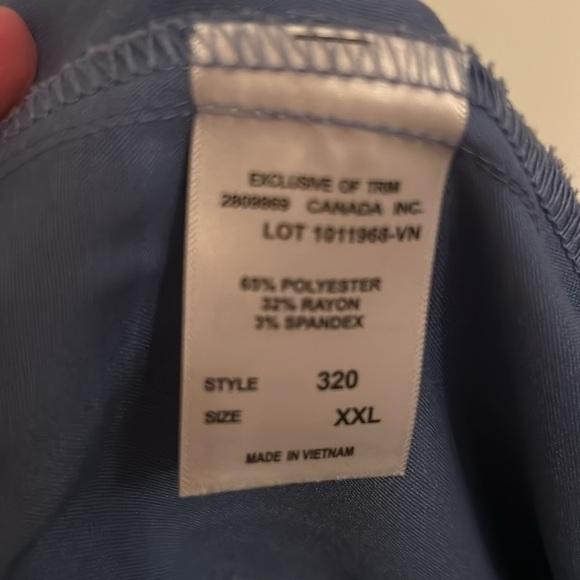 White Cross Touch, scrub pants, size XXL - Picture 4 of 5